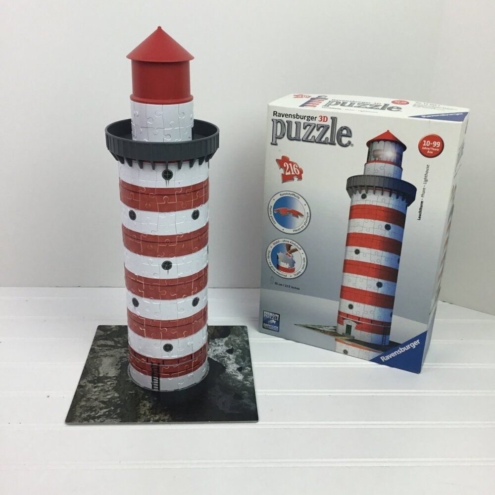 Ravensburger 3D Jigsaw Puzzle Lighthouse 216 Pieces Ages 10-99